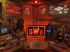 nWo New World Order Logo LED Light Box 9.2