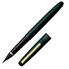 Kuretake Brush Pen Kuretake Fountain Brush Lacquer Tone Dark Green DU130-3 picture