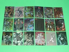 1995 WILDSTORM ARCHIVES SERIES 1 CHROMIUM 99 BASE CARD SET WILDCATS GEN13 DC picture