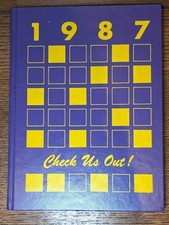 1987 Allendale IL Elementry & High School Yearbook - David Carlton Coach Book picture