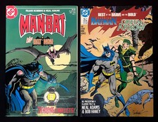 MAN-BAT #1 Vs. BATMAN 1984 +BEST OF BRAVE & THE BOLD #1 1988 Hi-Grade NEAL ADAMS picture