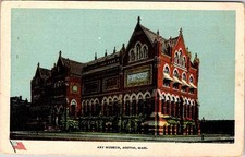 Postcard MUSEUM SCENE Boston Massachusetts MA s/06 AM5378 picture