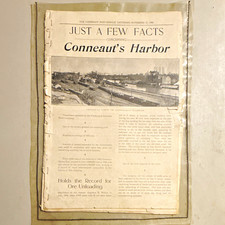 Complete Rare 16-Page Special Industrial Edition The Conneaut Post-Herald 1905 picture