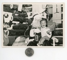 Old 1960s SCREAM photo / SANTA Said DO U KNOW WHO I AM? Not DO U KNOW HOW 2 SWIM picture