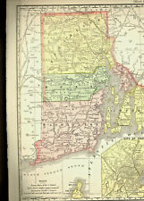 TEN DOLLAR PRINT SHOP * 31 COLOURED MAPS * US, CANADA, CUBA * 1895 R MCNALLY  picture