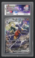 Pokémon TCG Cynthia's Garchomp EX Card 232/182 Destined Rivals Ace 10 picture