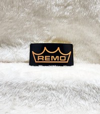 Remo Drumheads Sticker  Orange Lettering picture