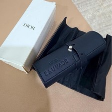 Dior Pouch Travel Case For Bottle of Dior Sauvage Parfum W/ Dior Box picture