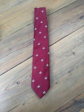 Masonic Lodge Tie Red picture