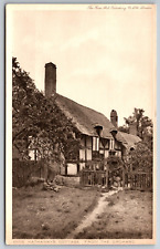 Anne Hathaways Cottage from the Orchard England UK Fine Arts Pub  Postcard picture