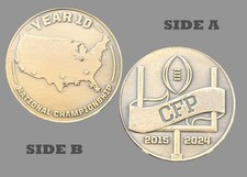 CFP National Championship Year 10 2015-2024 Challenge Coin  1#27 picture