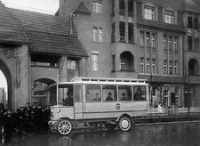 Germany public transport in Berlin trolley bus in Steglitz 'tram c- 1912 Photo picture