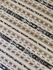 Guatemalan ikat fabric - hand-woven on a foot loom picture