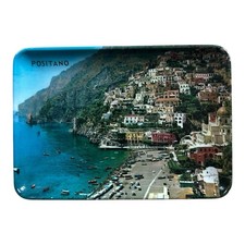 Vintage POSITANO Italy Amalfi Coast Souvenir Tray Pin Dish Catchall Mid Century picture