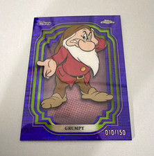 2024 Topps Disney Chrome Purple Grumpy #7 010/150  picture
