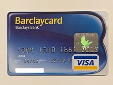 BARCLAYCARD Visa Credit Card Expired in 2008 Italy picture
