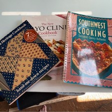 Vintage Cookbook Lot (3) – Minnesota Heritage, Southwest Cooking, Mayo Clinic picture