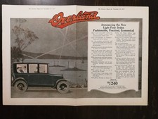 1917 Willys-Overland Model 90 Light Four Sedan Automobile Print Ad picture