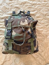 USGI MOLLE II Patrol Pack Backpack M81 Woodland Camo Vintage Specialty Defense picture