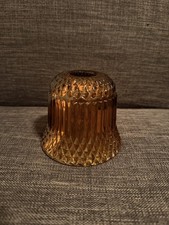 Vintage Indiana Glass Diamond Point Fairy Lamp Top ONLY picture