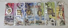Set of 6 Penang Malaysia Keychains Key Chains Brand New picture