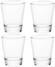 Elegant 4-Pack 1.5 oz Shot Glasses with Heavy Base - Perfect for Entertaining picture