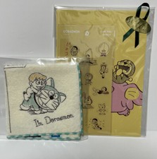 I'm Doraemon Hand towel, A5 Notebook & Sticker set Doraemon 50th Japan picture