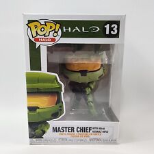 Funko Pop Halo #13 Master Chief With MA40 Assault Rifle Vinyl Figure W/Protector picture