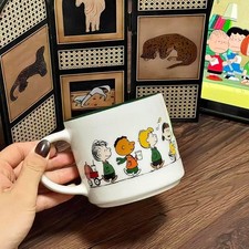 In Hand* Starbucks Peanuts Snoopy White Mug Limited Edition picture