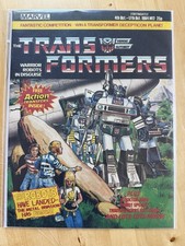 TRANSFORMERS UK #2 Marvel Comic Book with Free Gift transfer picture