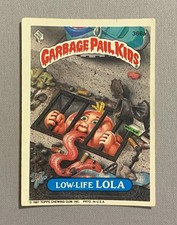 1987 Topps Garbage Pail Kids Series 9: Low-Life Lola 366a picture