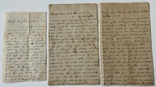 1861-1864 Civil War Letters Lot 27th Texas Cavalry Ross' Brigade Battle Yazoo picture
