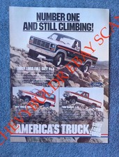 1983 Ford Trucks Vintage Ad 