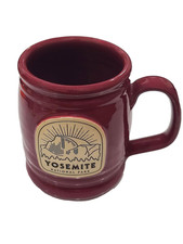 2020 YOSEMITE NATIONAL PARK 17+ oz Deneen Pottery Galaxy Lumberjack Mug RARE picture