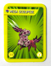 TAZO POKEMON LEGENDS Z-A #32 MEGA SCOLIPEDE 2026 Kanto Peru Builder P545 picture