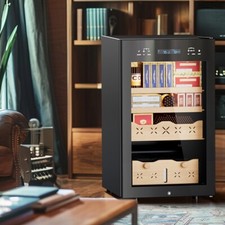 65L Large Electric Cigar Humidor 500 Counts Cigar Temperature & Humidity Control picture