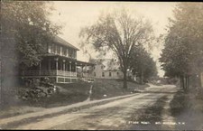North Sutton NH Stage Road c1915 Real Photo Postcard picture