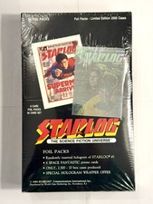1993 WCM STARLOG SCIENCE FICTION UNIVERSE Trading Cards Factory Sealed Box NM picture