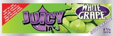 JUICY JAY'S 1 1/4 Rolling Papers White Grape Superfine Super Fine USA SHPD picture