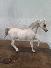Vintage Grey White Hagen Renaker Large Arabian Stallion Amir DW Horse picture