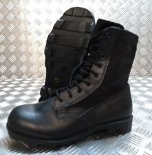 Jungle Boots Panama Black Lightweight Warm & Tropical Weather Vietnam Style UK10 picture