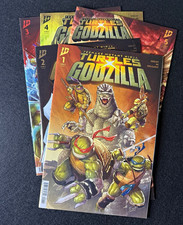 TMNT vs Godzilla Lot: #1-5 Full Run, All Cover A Fero Pe. First Print. In NM- picture