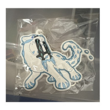 Pokémon Alolan Vulpix Acrylic & Metal Clip-On Keychain, White/Blue 2024 A24 picture