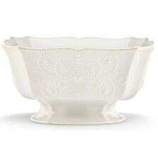 Lenox French Perle White Footed Centerpiece Bowl picture