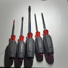 Husky Pro Screwdrivers Set Of 5 USA Made picture