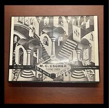 Vintage M.C. Escher Up & Down Playing Cards 1992 NEW picture