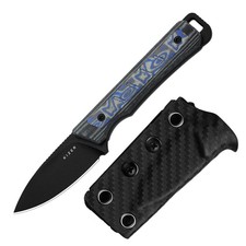 Kizer Whiskey Jack EDC Fixed Knife 10V Blade Micarta Handle With Sheath 1108A1 picture