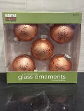 Martha Steward Whimsical Workshop Glass Ornaments New In A Box 2008 picture