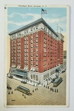 Onondaga Hotel - Syracuse, NY. -Postcard Posted 6/8/1921 - Washington Stamp picture