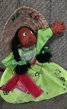 Vintage Mexican Folk Art Marionette â Muñecas Momis - New picture